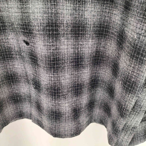 ギャングスタビル GANGSTERVILLE LOCOS L/S CHECK SHIRTS ウール チェック L/S シャツ メンズ import:L